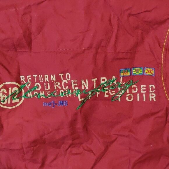 My Child Burgundy Button‎ Down Collared Shirt - Picture 8 of 8